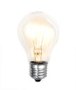 Bulb on white background Royalty Free Stock Photo