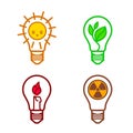 Bulbs symbols