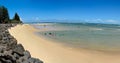 Bulcock beach in Caloundra, Queensland, Australia Royalty Free Stock Photo