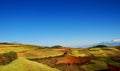 Bule sky and hill Royalty Free Stock Photo