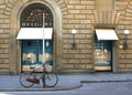 Bulgari windows display in Florence in Summer season