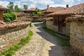 Bulgaria. Balkan rural architecture Royalty Free Stock Photo