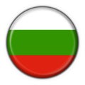 Bulgaria button flag round shape