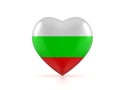 Bulgaria heart flag