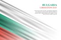 Bulgaria Liberation Day background