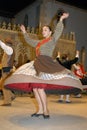 Bulgaria musical dance group Royalty Free Stock Photo