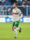 Bulgaria national football team midfielder Antonio Vutov during international friendly Russia vs Bulgaria 1-0