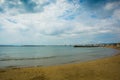Bulgaria, Saint Vlas: View on bay of Sunny beach resort, Nessebar, Bulgaria