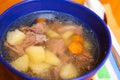 Bulgarian beef soup