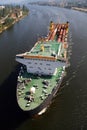 Bulgarian cargo ship GEROITE NA ODESSA Royalty Free Stock Photo