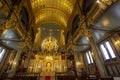 Bulgarian Church of Sveti Stefan or Iron Church Turkish:Demir Kilise interior of orthodox church. Famous for being made of prefa Royalty Free Stock Photo