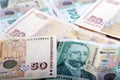 Bulgarian currency - BGN Royalty Free Stock Photo