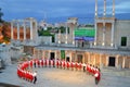 Bulgarian folklore group,Plovdiv Amphitheater