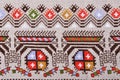 Bulgarian hand embroidery Royalty Free Stock Photo