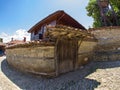 Bulgarian manor house in the mountain village Royalty Free Stock Photo