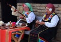 Bulgarian Needlewomen at Work