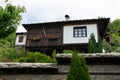 Bulgarian old Residential and home of grandparents on a famous village. Traditional house in rural area in the balkan. Historical