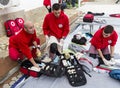 Bulgarian Red Cross Youth (BRCY) voluntary organization Royalty Free Stock Photo