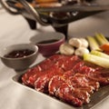 Bulgogi setup Royalty Free Stock Photo