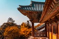 Bulguksa buddhist temple in Gyeongju, South Korea Royalty Free Stock Photo