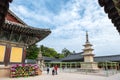 Bulguksa Buddhist temple in Gyeongju, South Korea Royalty Free Stock Photo