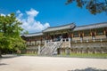 Bulguksa temple in Gyeongju, South Korea - Tour des Royalty Free Stock Photo