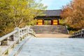 Bulguksa temple Korean traditional architecture in Gyeongju Royalty Free Stock Photo