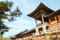 Bulguksa temple Korean traditional architecture in Gyeongju Royalty Free Stock Photo