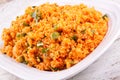 Bulgur salad with tomato paste, parsley and onion Royalty Free Stock Photo