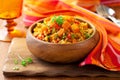 Bulgur with vegetables Royalty Free Stock Photo