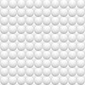 Bulgy pattern of balls with a white gradient. Seamless pattern. Royalty Free Stock Photo