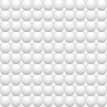 Bulgy pattern of balls with a white gradient. Seamless pattern. Royalty Free Stock Photo