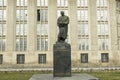 Monument of don Frane Bulic in Zagreb Croatia