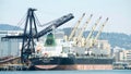 Bulk Cargo Ship CHAYANEE NAREE loading at the Port of Oakland