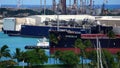 Bulk carrier cargo ship Priscilla arrives at Barbers Point Harbor in Oahu