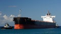 Bulk carrier cargo ship Priscilla arrives at Barbers Point Harbor in Oahu