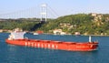 Bulk carrier ship Royalty Free Stock Photo