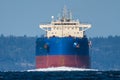 QM/V Quest Trade inbound on Puget Sound Royalty Free Stock Photo