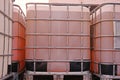 Bulk container for liquid solvent and chemical