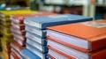 Bulk Logbooks for Schoolwide Distribution Royalty Free Stock Photo