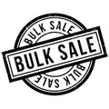 Bulk Sale rubber stamp