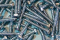 Many screws to work in the metallurgical industry