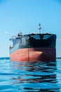 Bulker in Elliott Bay Royalty Free Stock Photo