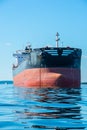 Bulker in Elliott Bay Royalty Free Stock Photo