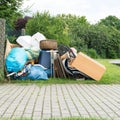 Bulky waste Royalty Free Stock Photo