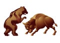 Bull, bear, market trend