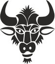 Bull or buffalo symbol