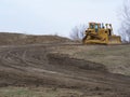 Bull dozer Royalty Free Stock Photo