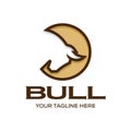 Bull logo template design inspiration