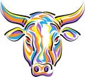 Bull head Royalty Free Stock Photo